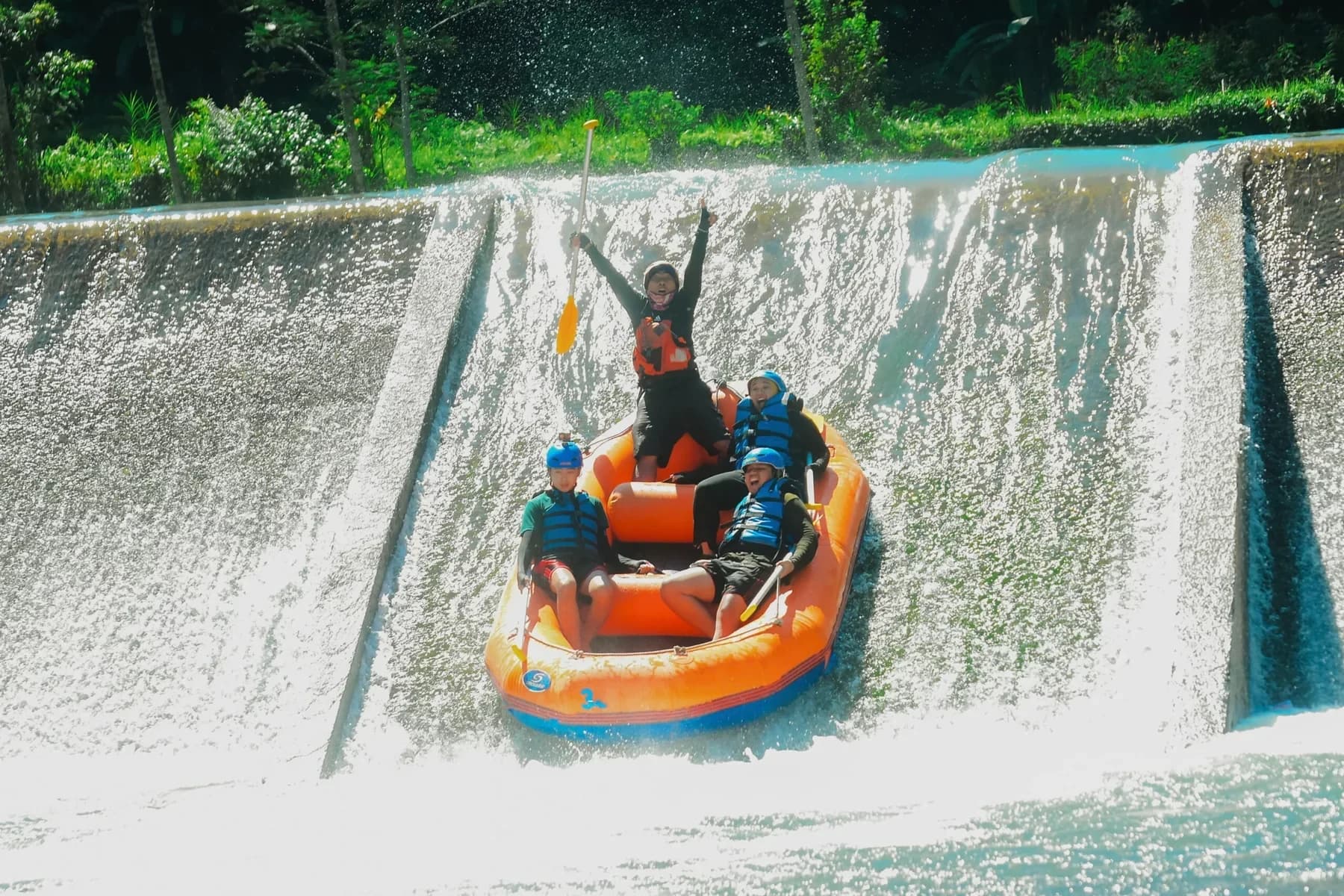 Telaga Waja White Water Rafting by Sobek