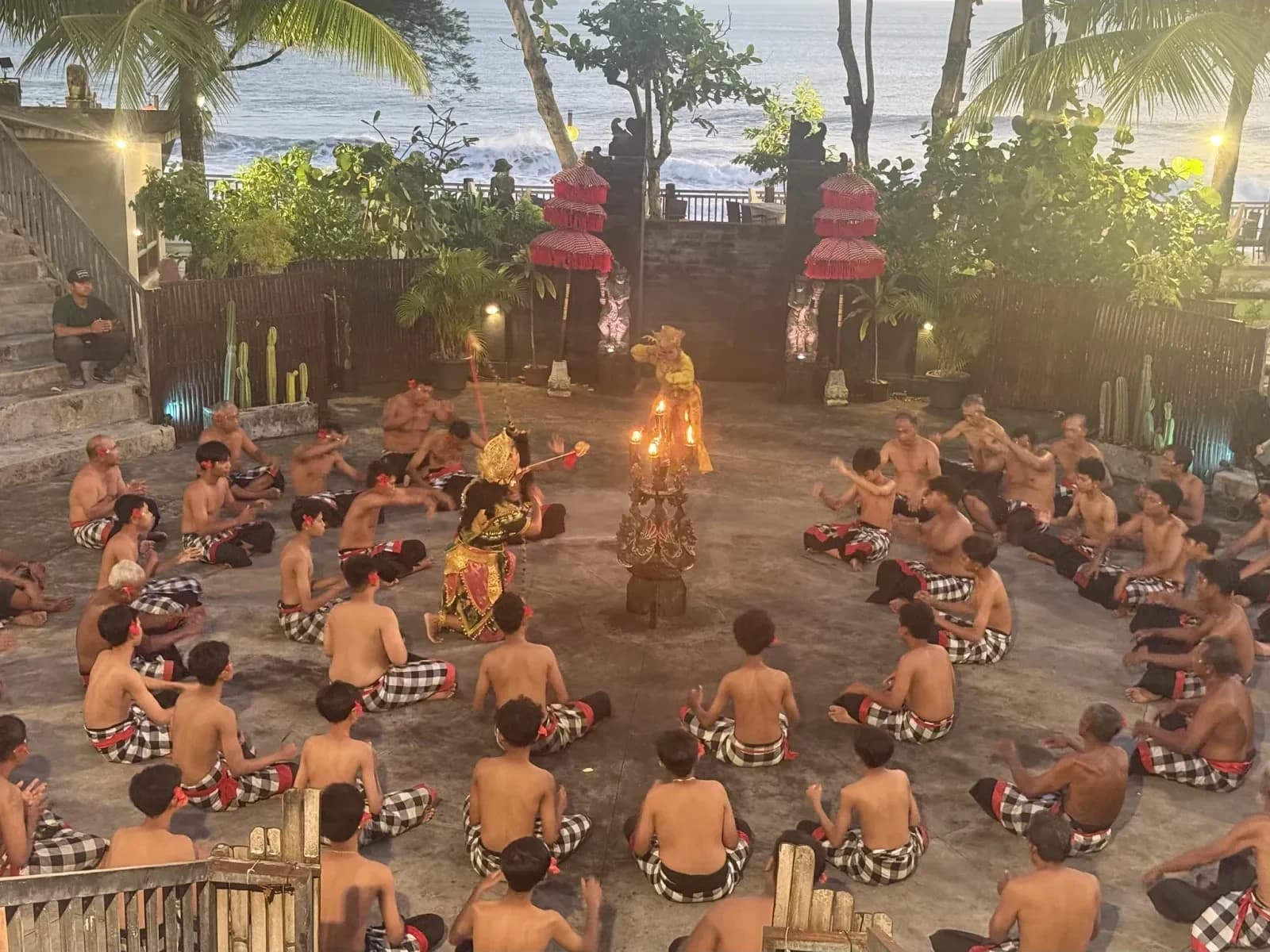 Kecak at Tanah Lot