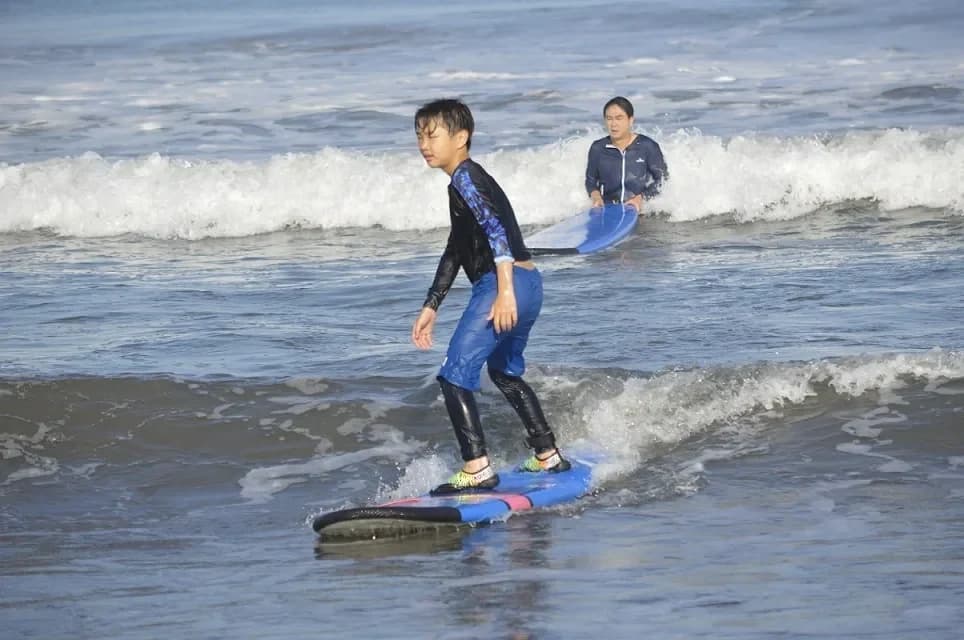 Private Surf Lesson at Legian Beach